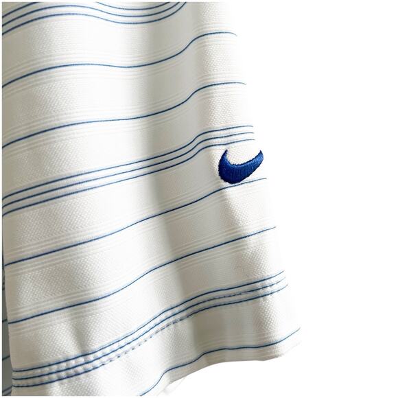 Nike Golf Polo Dri Fit Men’s Size XXL Multicolor Preowned Stripes Logo Shirt - Picture 7 of 12